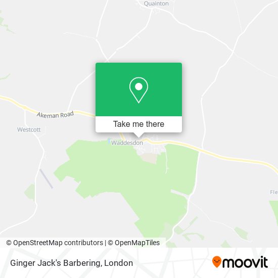 Ginger Jack's Barbering map