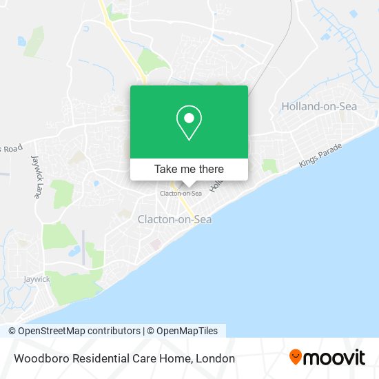 Woodboro Residential Care Home map