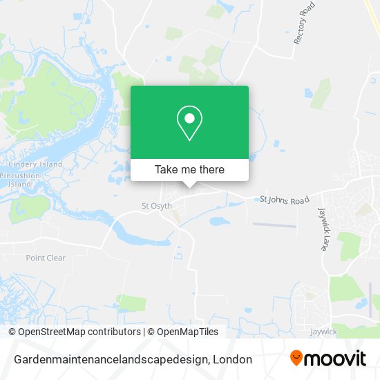 Gardenmaintenancelandscapedesign map