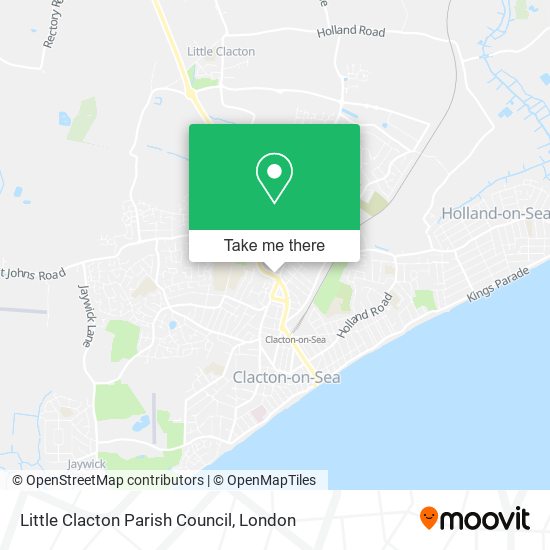 Little Clacton Parish Council map