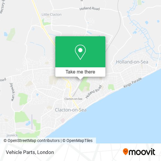 Vehicle Parts map