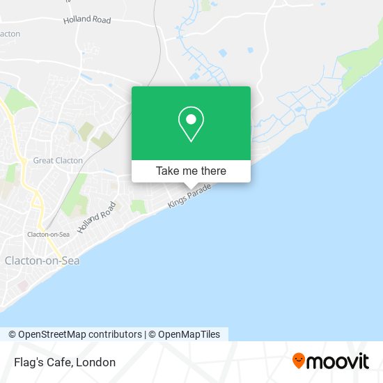 Flag's Cafe map