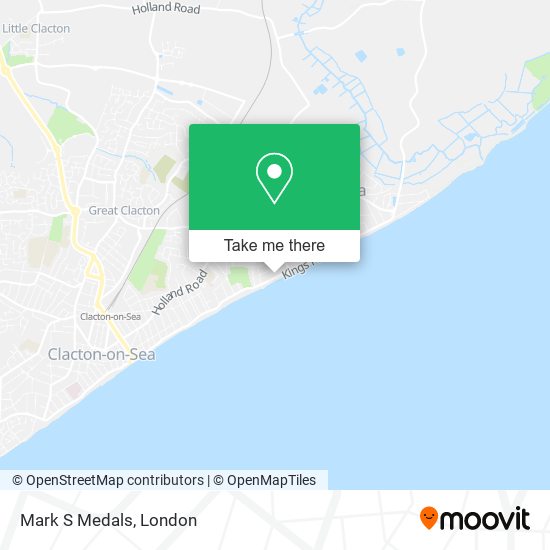 Mark S Medals map