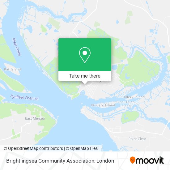 Brightlingsea Community Association map