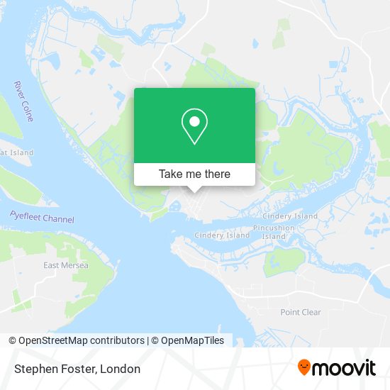 Stephen Foster map