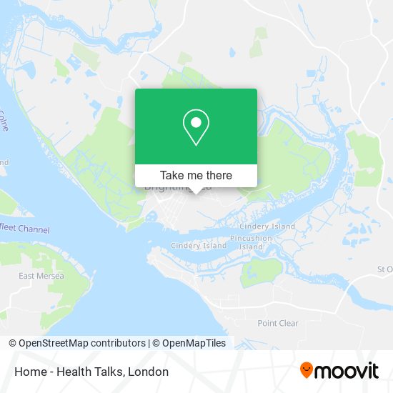 Home - Health Talks map