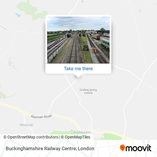 Buckinghamshire Railway Centre map