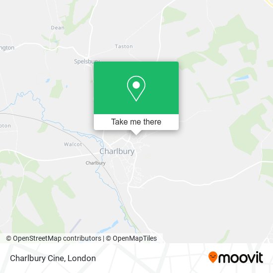 Charlbury Cine map