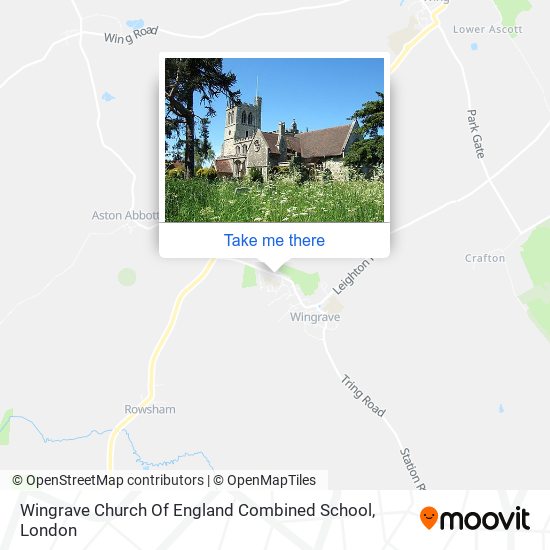 Wingrave Church Of England Combined School map