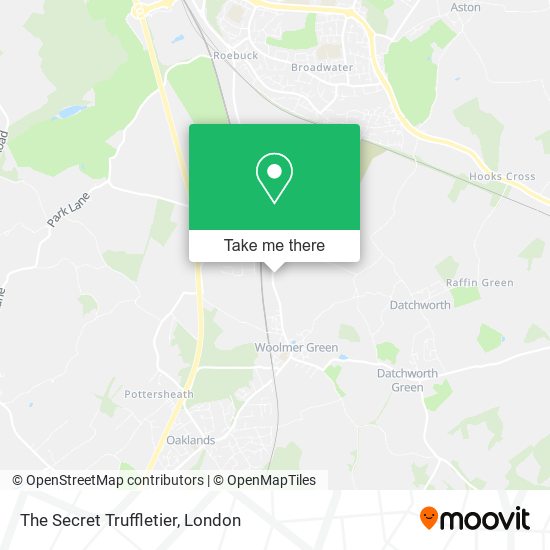 The Secret Truffletier map