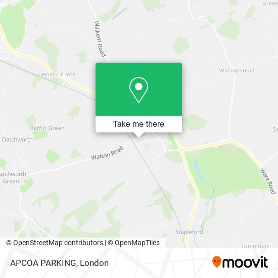 APCOA PARKING map
