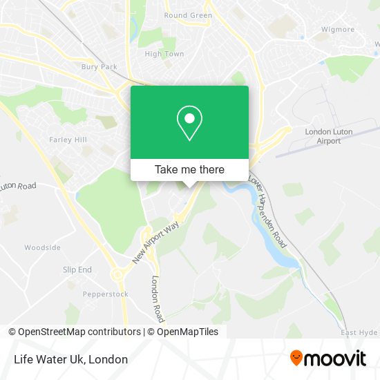 Life Water Uk map