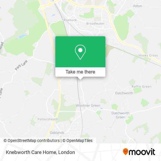 Knebworth Care Home map