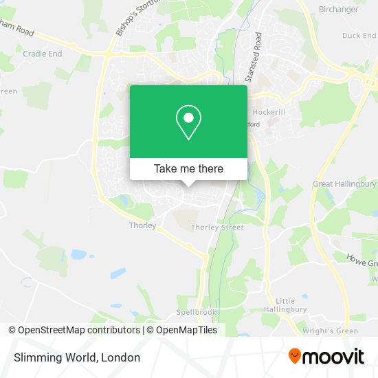 Slimming World map