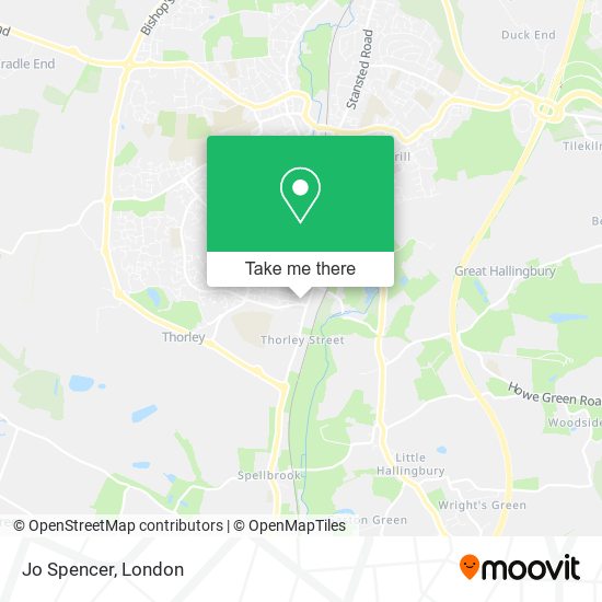 Jo Spencer map