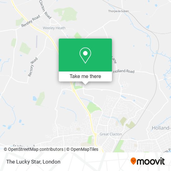 The Lucky Star map