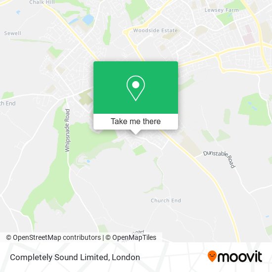 Completely Sound Limited map