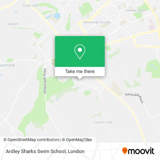 Ardley Sharks Swim School map