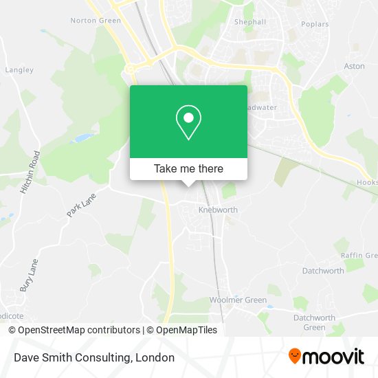 Dave Smith Consulting map