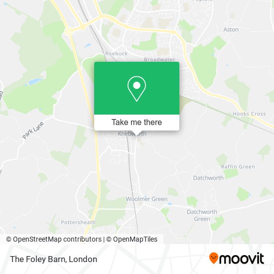 The Foley Barn map