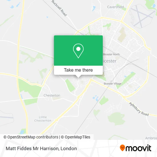Matt Fiddes Mr Harrison map