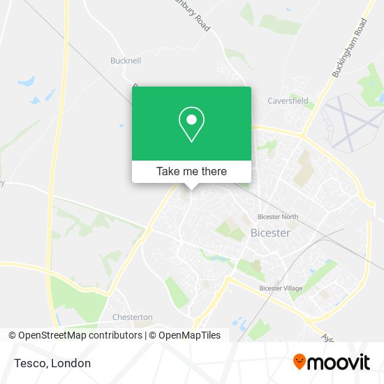 Tesco map