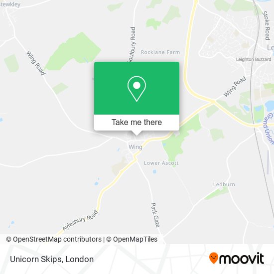 Unicorn Skips map