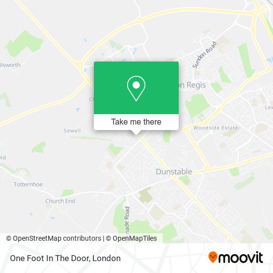 One Foot In The Door map