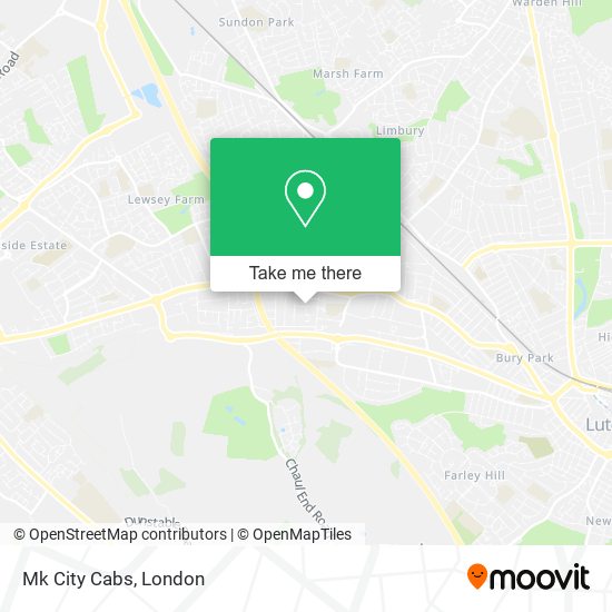 Mk City Cabs map
