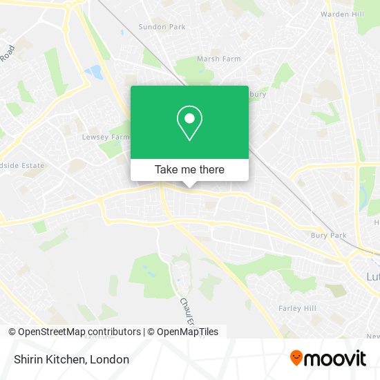 Shirin Kitchen map