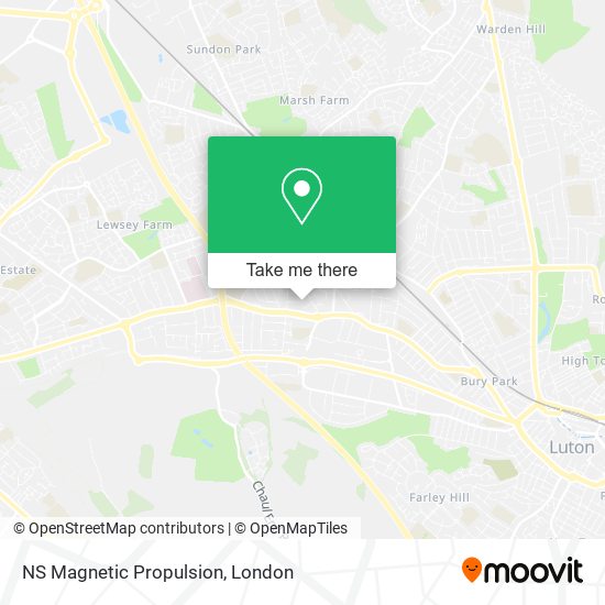 NS Magnetic Propulsion map