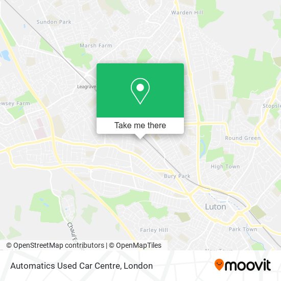 Automatics Used Car Centre map