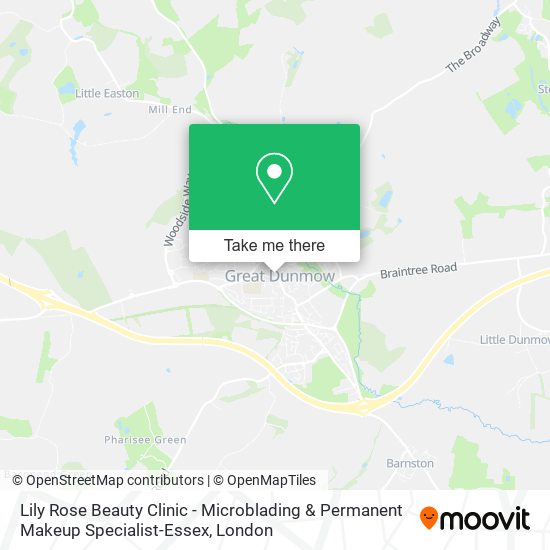 Lily Rose Beauty Clinic - Microblading & Permanent Makeup Specialist-Essex map