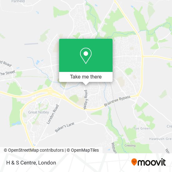H & S Centre map