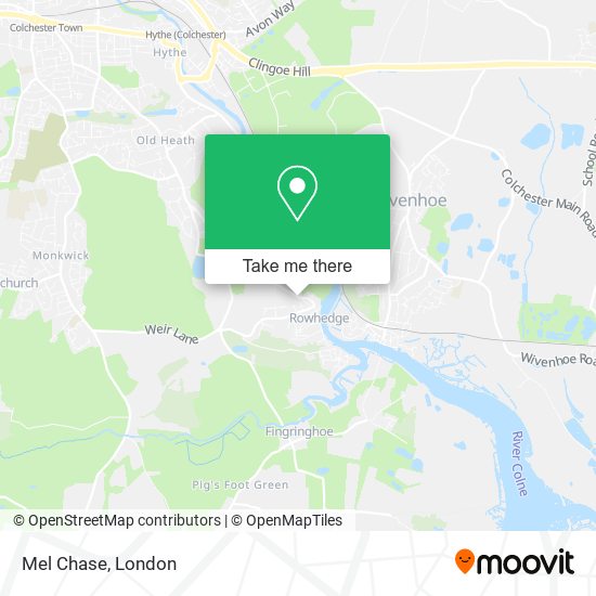 Mel Chase map