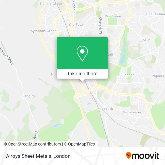Alroys Sheet Metals map