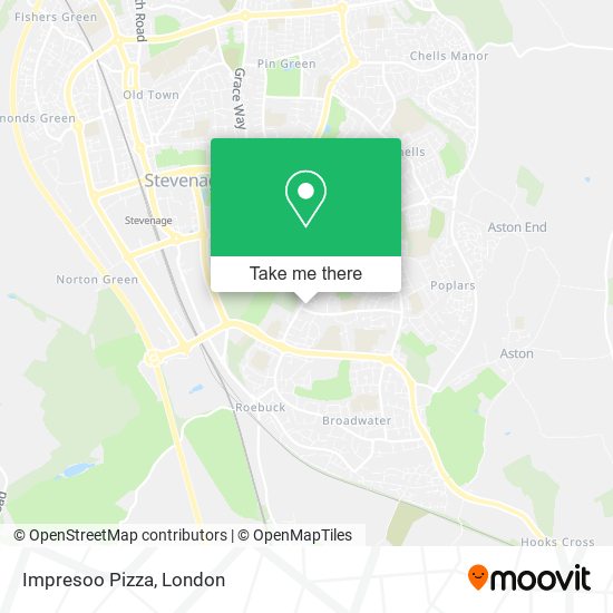 Impresoo Pizza map