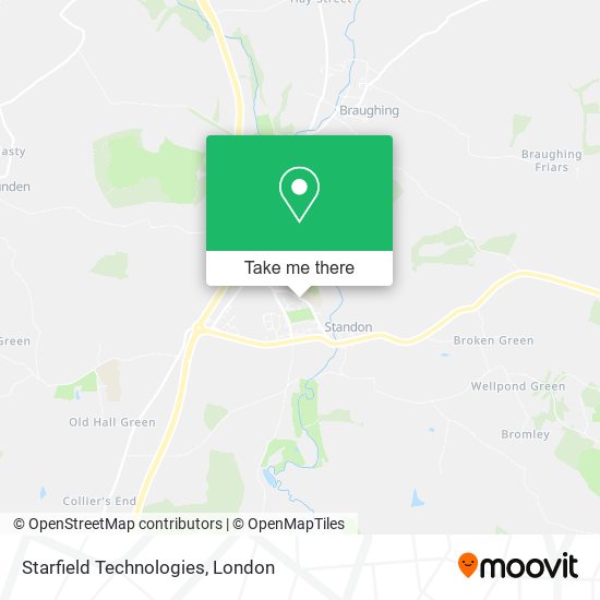 Starfield Technologies map