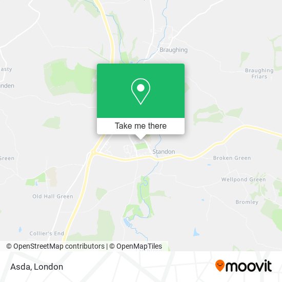 Asda map