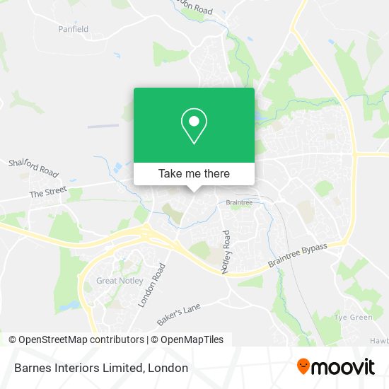 Barnes Interiors Limited map