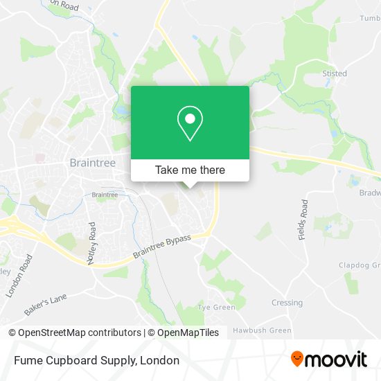 Fume Cupboard Supply map