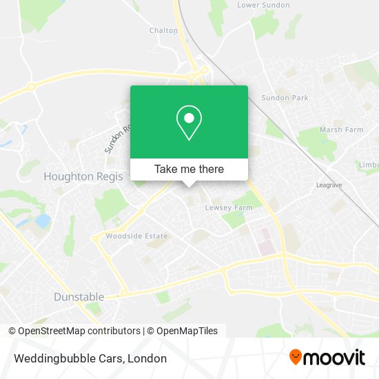 Weddingbubble Cars map