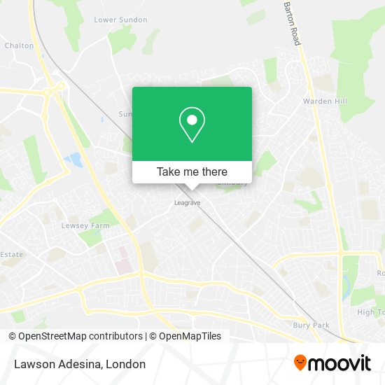 Lawson Adesina map