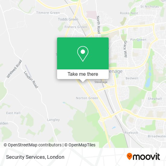 Security Services map