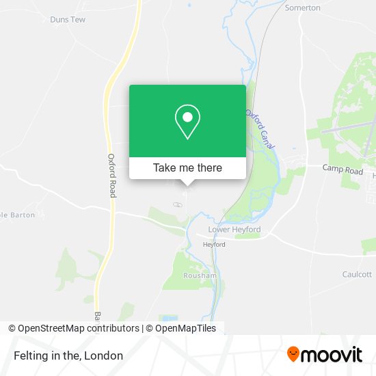 Felting in the map