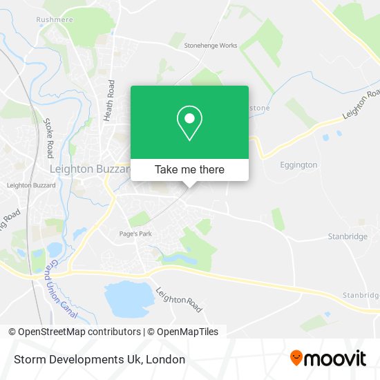 Storm Developments Uk map
