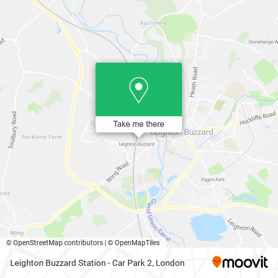 Leighton Buzzard Station - Car Park 2 map