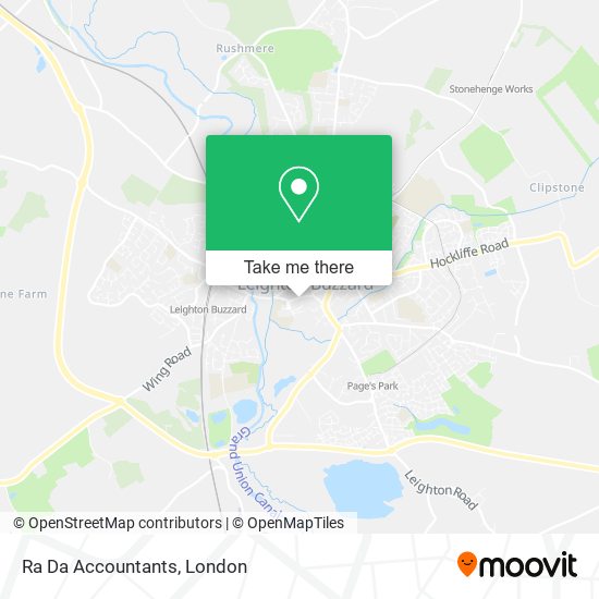 Ra Da Accountants map