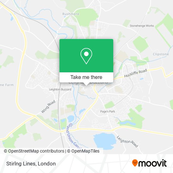 Stirlng Lines map