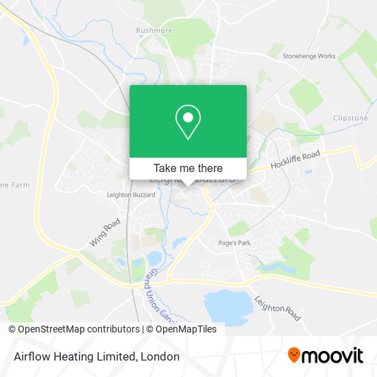 Airflow Heating Limited map